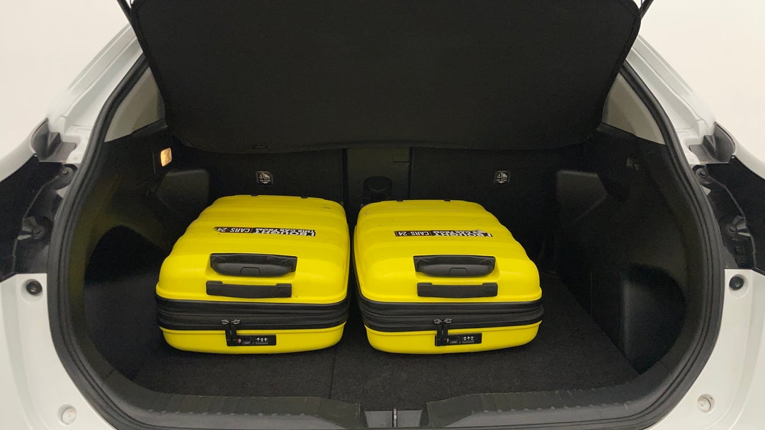 Boot Inside View with Luggage