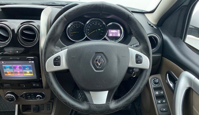 2018 Renault Duster RXZ AMT 110 PS, Diesel, Automatic, 34,552 km, Steering Wheel Close Up