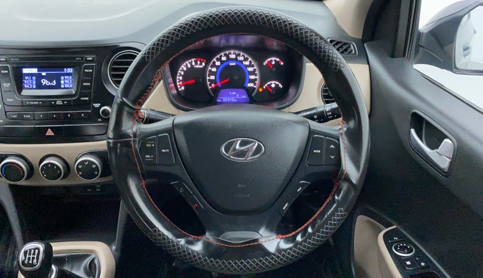 2016 Hyundai Grand i10 SPORTZ 1.2 KAPPA VTVT, Petrol, Manual, 81,052 km, Steering Wheel Close Up