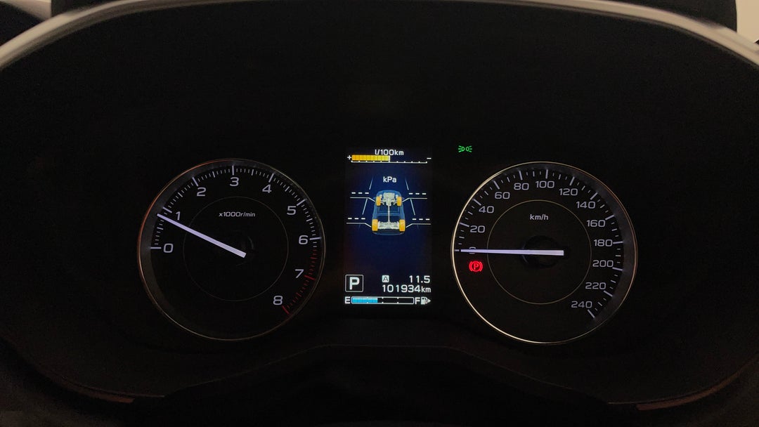 2017 Subaru Impreza 2.0i-l (awd), Automatic, 101934 km, Odometer View