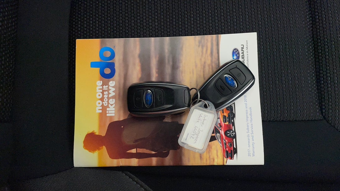 2017 Subaru Impreza 2.0i-l (awd), Automatic, 101934 km, Key Close-up