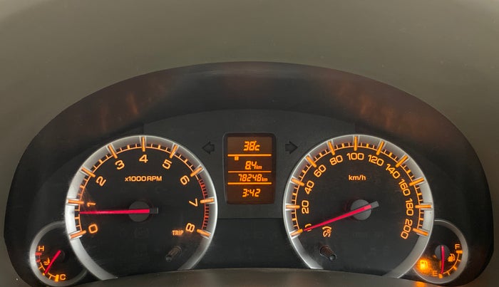 2014 Maruti Ertiga ZXI, Petrol, Manual, 78,248 km, Odometer Image