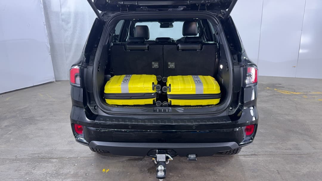 2024 Ford Everest Platinum (4WD), Automatic, 47732 km, Boot Inside View with Luggage