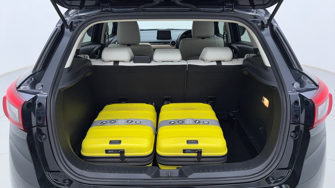 Boot Inside View with Luggage