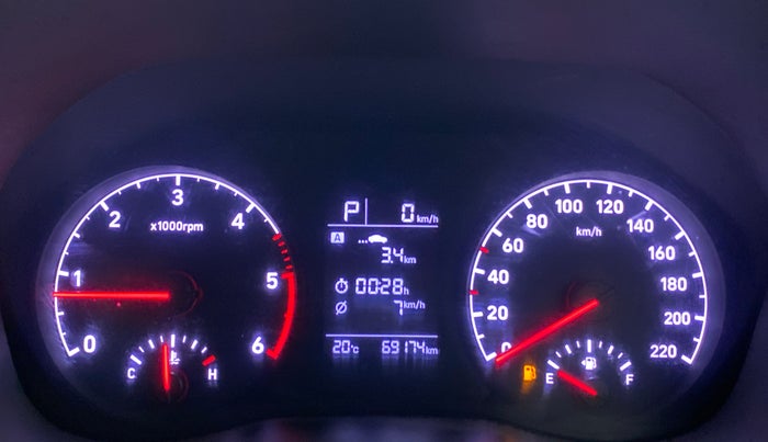 2018 Hyundai Verna 1.6 CRDI SX + AT, Diesel, Automatic, 69,410 km, Odometer Image
