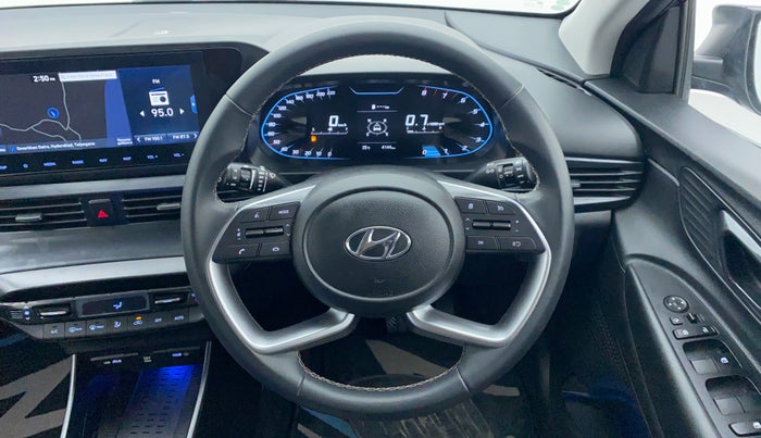 2021 Hyundai NEW I20 ASTA (O) 1.2 MT, Petrol, Manual, 4,206 km, Steering Wheel Close Up