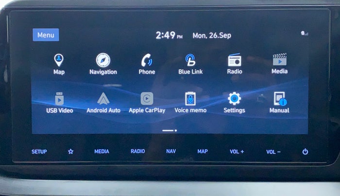 2021 Hyundai NEW I20 ASTA (O) 1.2 MT, Petrol, Manual, 4,206 km, Apple CarPlay and Android Auto