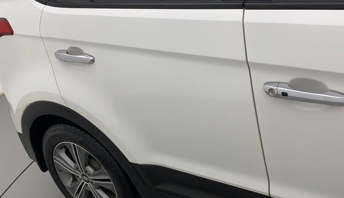2017 Hyundai Creta SX PLUS AT 1.6 DIESEL, Diesel, Automatic, 88,545 km, Right rear door - Slightly dented