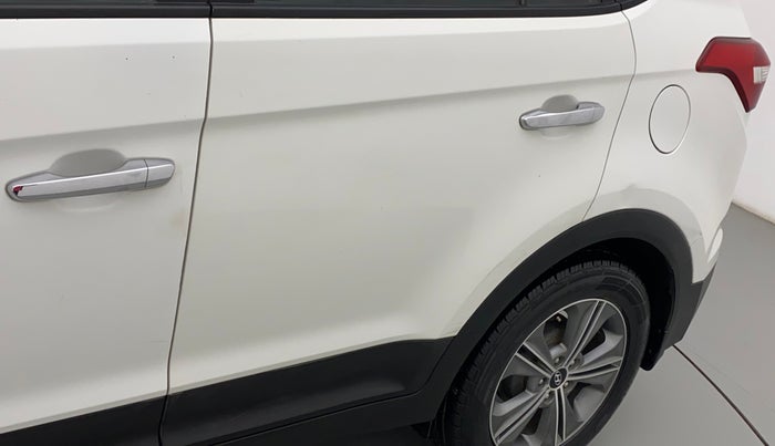 2017 Hyundai Creta SX PLUS AT 1.6 DIESEL, Diesel, Automatic, 88,545 km, Rear left door - Minor scratches