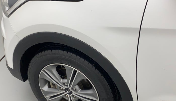 2017 Hyundai Creta SX PLUS AT 1.6 DIESEL, Diesel, Automatic, 88,545 km, Left fender - Minor scratches