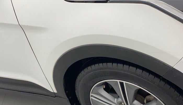 2017 Hyundai Creta SX PLUS AT 1.6 DIESEL, Diesel, Automatic, 88,545 km, Right fender - Minor scratches