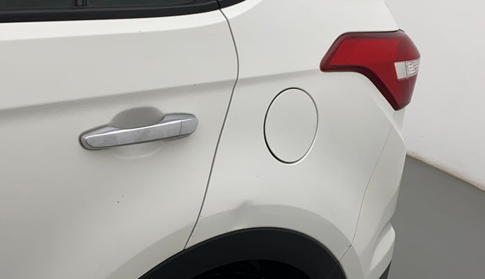2017 Hyundai Creta SX PLUS AT 1.6 DIESEL, Diesel, Automatic, 88,545 km, Left quarter panel - Paint has minor damage