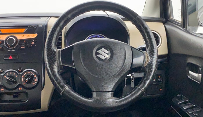 2017 Maruti Wagon R 1.0 VXI ABS, Petrol, Manual, 68,450 km, Steering Wheel Close Up