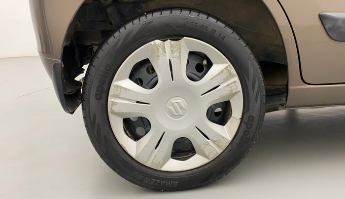2017 Maruti Wagon R 1.0 VXI ABS, Petrol, Manual, 68,450 km, Right Rear Wheel