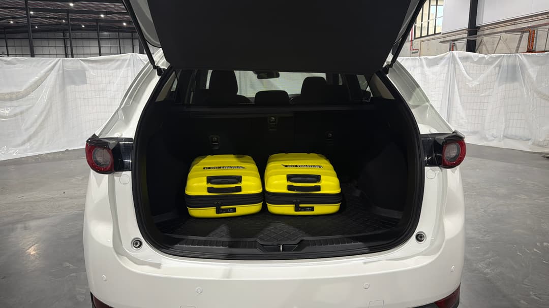 2018 Mazda CX-5 Maxx (4x2), Automatic, 126077 km, Boot Inside View with Luggage