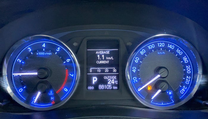 2016 Toyota Corolla Altis G AT, Petrol, Automatic, 88,365 km, Odometer Image