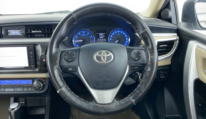 2016 Toyota Corolla Altis G AT, Petrol, Automatic, 88,365 km, Steering Wheel Close Up