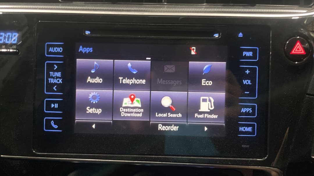 2016 Toyota Corolla Ascent Sport, Automatic, 126693 km, Infotainment System