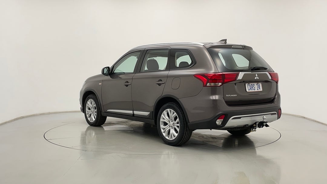 2019 Mitsubishi Outlander Es 7 Seat (awd), Automatic, 62236 km, Left Back Diagonal (45- Degree) View