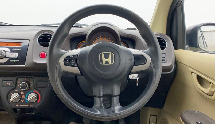 2012 Honda Brio S MT, Petrol, Manual, 63,383 km, Steering Wheel Close Up