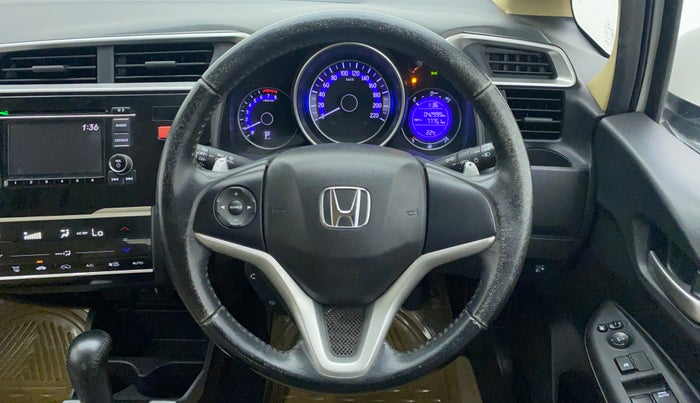 2015 Honda Jazz 1.2 V AT, Petrol, Automatic, 43,044 km, Steering Wheel Close Up