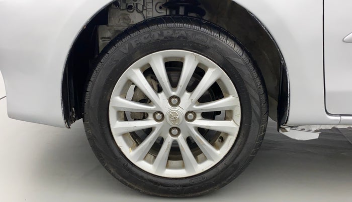 2011 Toyota Etios VX, Petrol, Manual, 99,230 km, Left Front Wheel