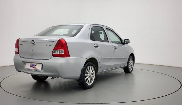 2011 Toyota Etios VX, Petrol, Manual, 99,230 km, Right Back Diagonal
