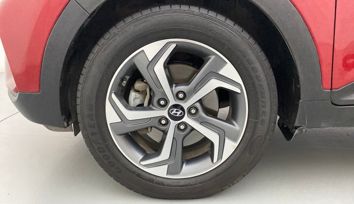 2018 Hyundai Creta SX AT 1.6 PETROL, Petrol, Automatic, 47,670 km, Left Front Wheel