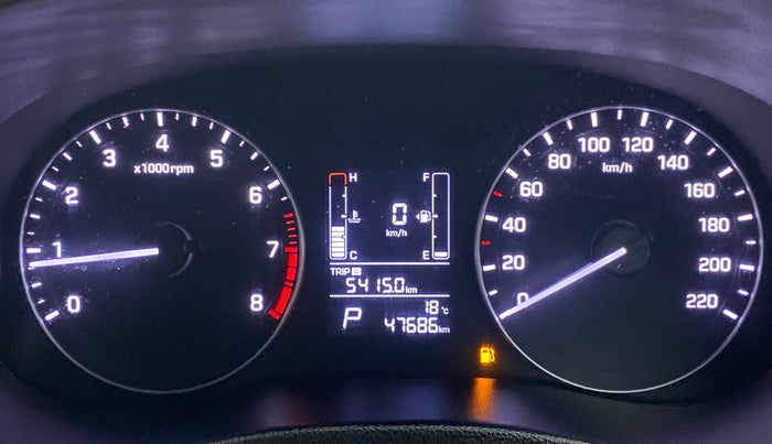 2018 Hyundai Creta SX AT 1.6 PETROL, Petrol, Automatic, 47,670 km, Odometer Image