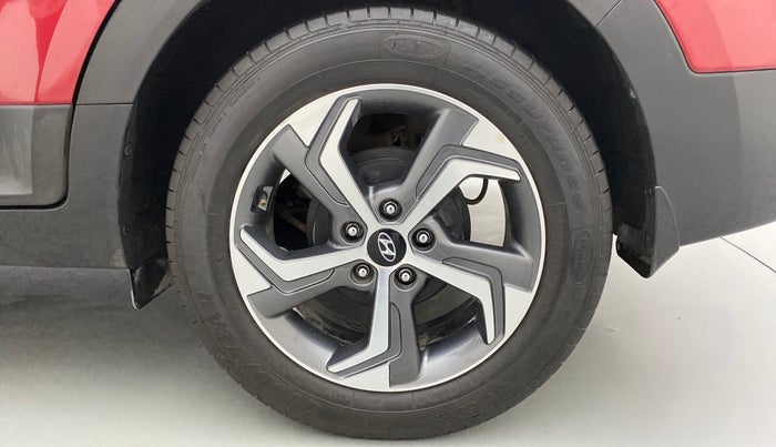 2018 Hyundai Creta SX AT 1.6 PETROL, Petrol, Automatic, 47,670 km, Left Rear Wheel