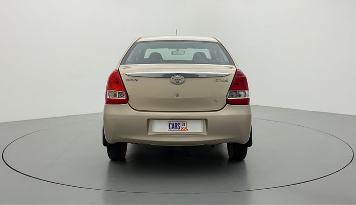2012 Toyota Etios V, Petrol, Manual, 89,724 km, Back/Rear