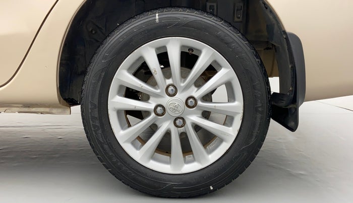 2012 Toyota Etios V, Petrol, Manual, 89,724 km, Left Rear Wheel