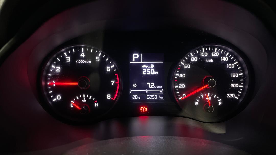 2021 Kia Rio Sx, Automatic, 62531 km, Odometer View