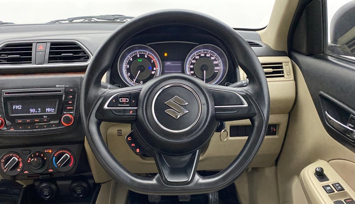 2017 Maruti Dzire VXI, Petrol, Manual, 15,265 km, Steering Wheel Close Up