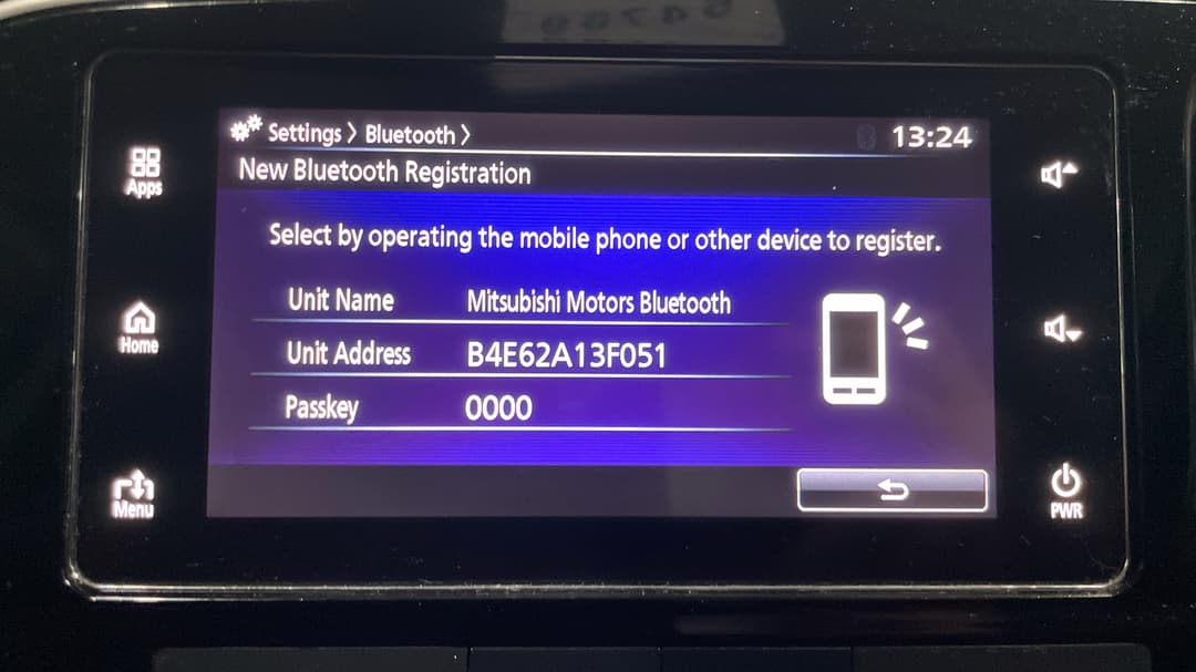 2018 Mitsubishi Outlander Ls 7 Seat (AWD), Automatic, 115217 km, Android/Apple Car Play