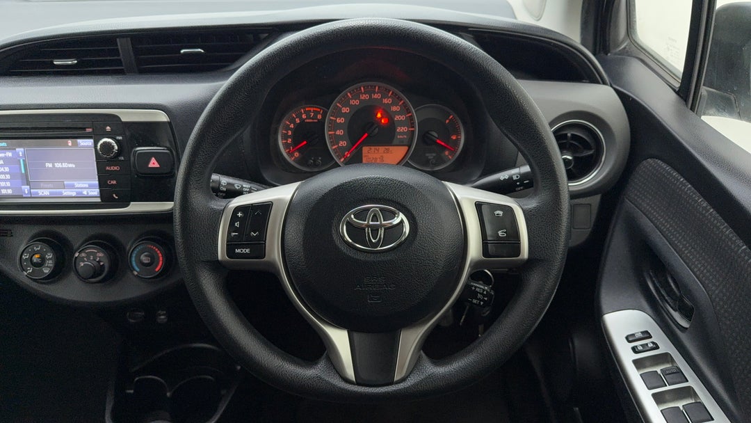 2015 Toyota Yaris Ascent, Manual, 102876 km, Steering Wheel Close-up