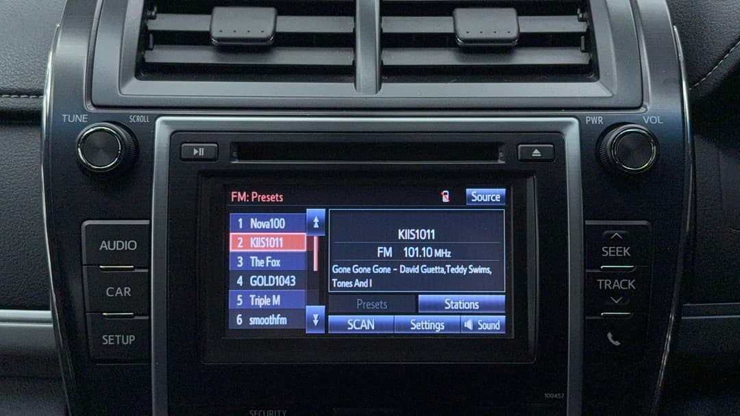 2016 Toyota Camry Altise, Automatic, 110400 km, Infotainment System