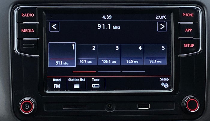 2018 Volkswagen Polo HIGHLINE PLUS 1.5L DIESEL, Diesel, Manual, 83,304 km, Infotainment System
