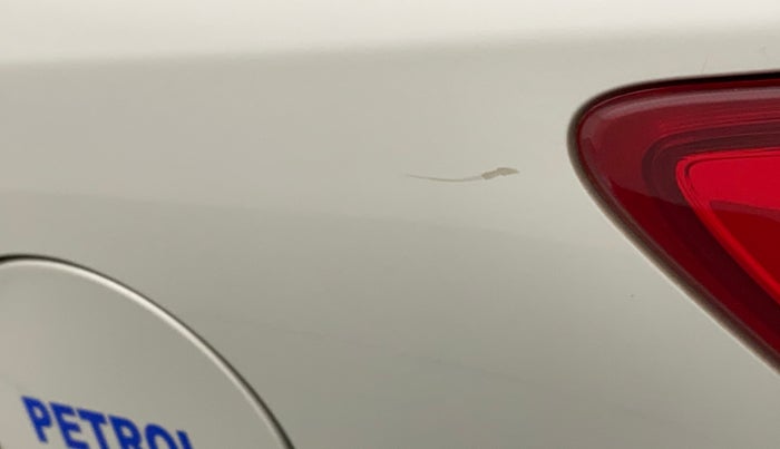 2017 Maruti Dzire ZXI AMT, Petrol, Automatic, 37,274 km, Left quarter panel - Minor scratches