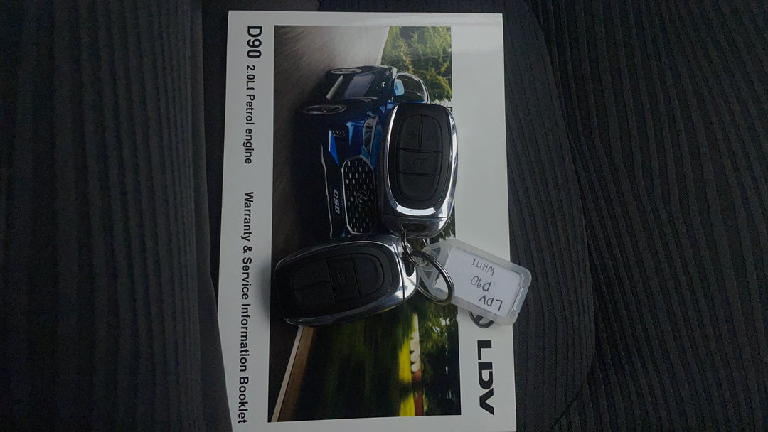 2023 LDV D90 (2WD), Automatic, 28472 km, Key Close-up