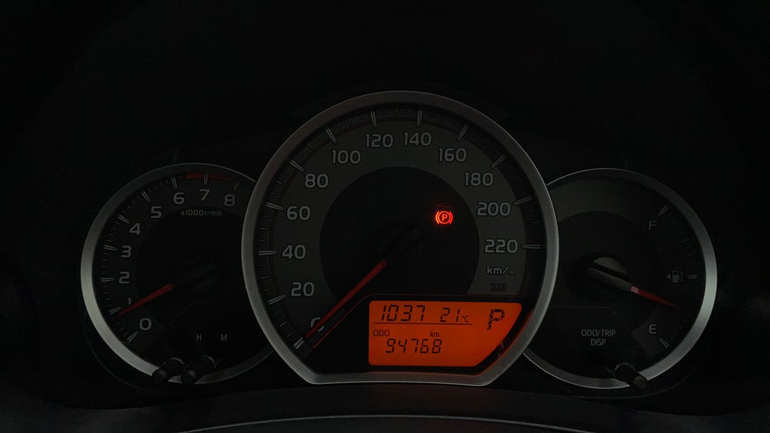 2017 Toyota Yaris Ascent, Automatic, 94768 km, Odometer View