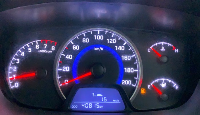 2016 Hyundai Grand i10 SPORTZ 1.2 KAPPA VTVT, Petrol, Manual, 41,046 km, Odometer Image