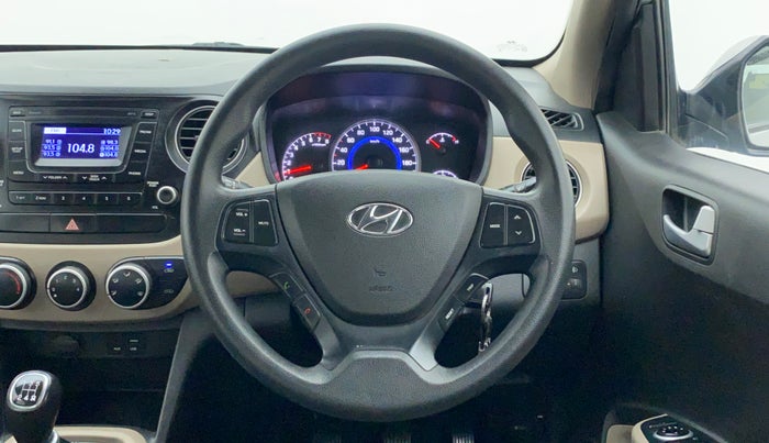 2016 Hyundai Grand i10 SPORTZ 1.2 KAPPA VTVT, Petrol, Manual, 41,046 km, Steering Wheel Close Up