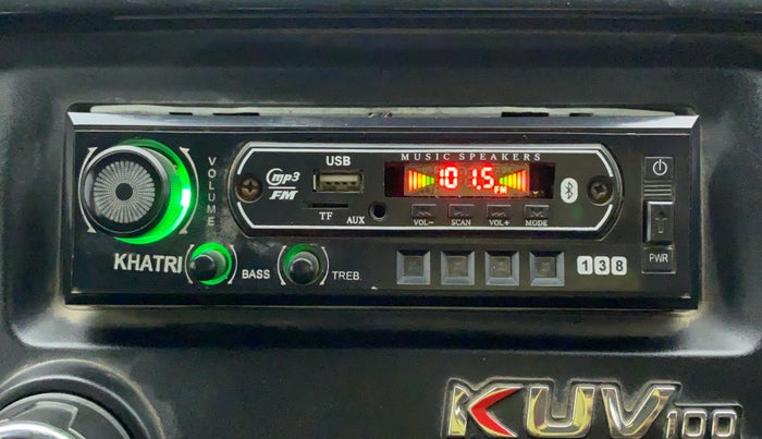 2018 Mahindra KUV 100 NXT K2 P 6 STR, CNG, Manual, 79,461 km, Infotainment System