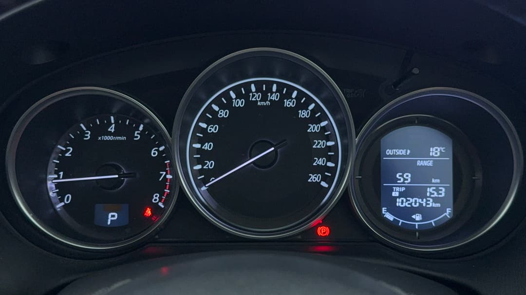 2016 Mazda CX-5 Maxx Sport (4x2), Automatic, 102043 km, Odometer View