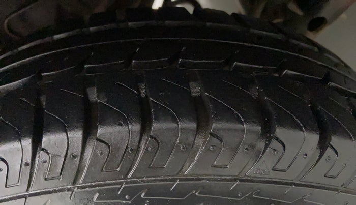 2014 Datsun Go A, Petrol, Manual, 18,499 km, Left Rear Tyre Tread