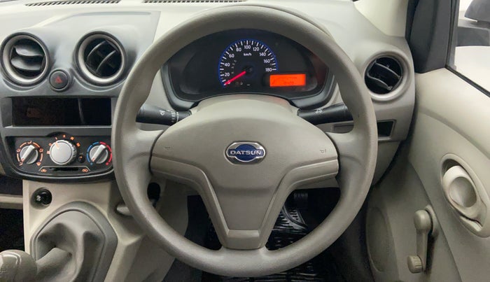 2014 Datsun Go A, Petrol, Manual, 18,499 km, Steering Wheel Close Up