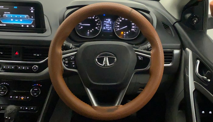 2018 Tata NEXON XZA PLUS DIESEL, Diesel, Automatic, 1,06,510 km, Steering Wheel Close Up