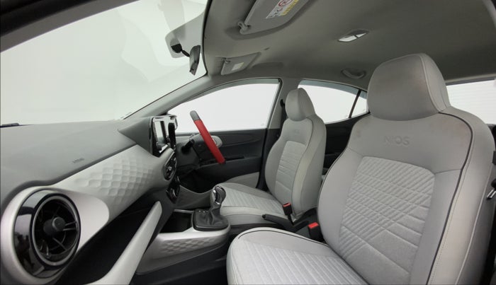 2023 Hyundai GRAND I10 NIOS SPORTZ AMT 1.2 KAPPA VTVT, Petrol, Automatic, 4,453 km, Right Side Front Door Cabin