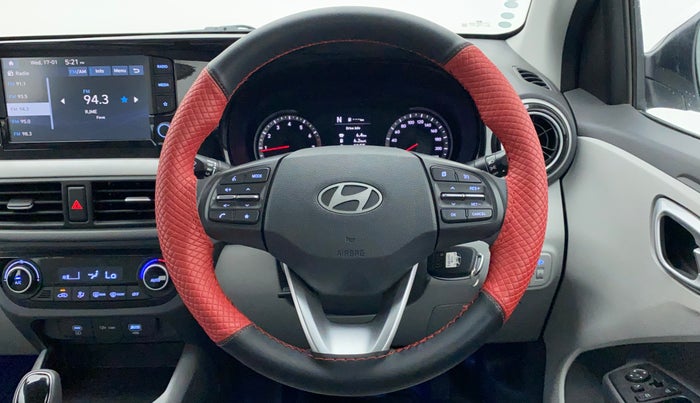 2023 Hyundai GRAND I10 NIOS SPORTZ AMT 1.2 KAPPA VTVT, Petrol, Automatic, 4,453 km, Steering Wheel Close Up